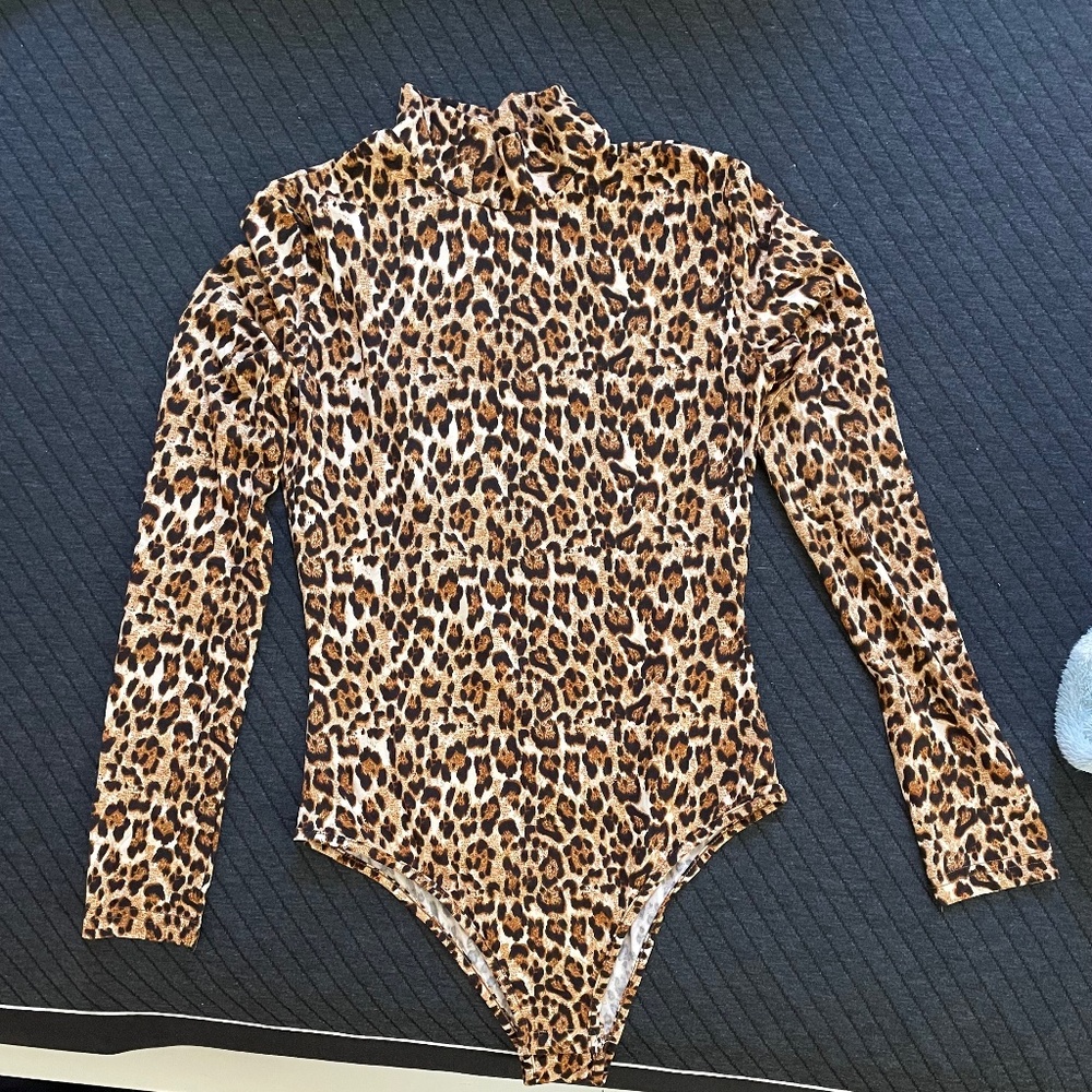 Cheetah Print Body Suit